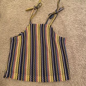 Textured Threads by Madewell multicolored tank top